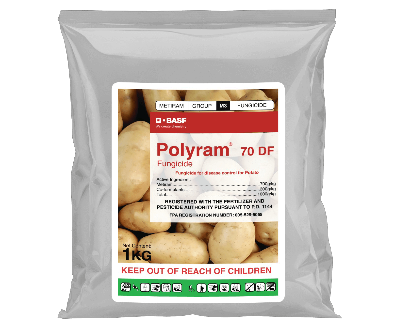 Polyram® DF fungicide for potatoes BASF Crop Protection Philippines